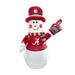 Alabama Crimson Tide Inflatable Snowman 7ft Tall