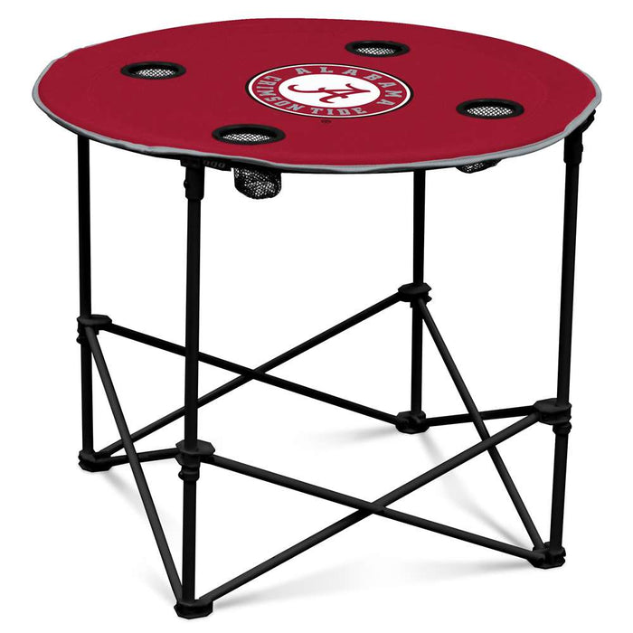 University of Alabama Crimson Tide Round Folding Table with Carry Bag  99