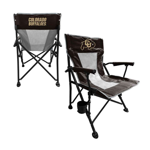 Colorado Buffaloes Hard Arm Folding Tailgate Chair with Carry Bag