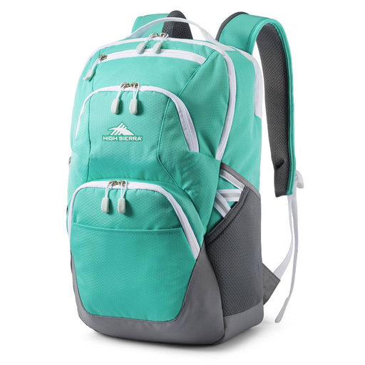 High Sierra Bts  Swoop Backpack Aquamarine/White