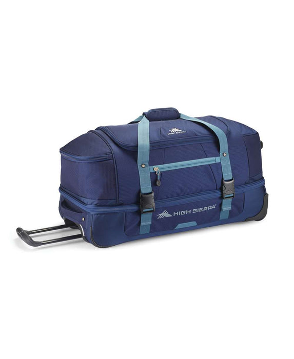 High Sierra Fairlead Collection 28 Db Wheeled Duffel True Navy/Graphite Blue