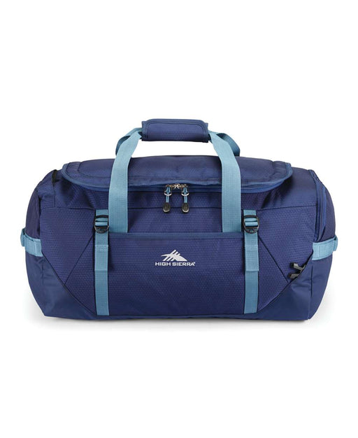 High Sierra Fairlead Collection Travel Duffel/Backpack True Navy/Graphite Blue