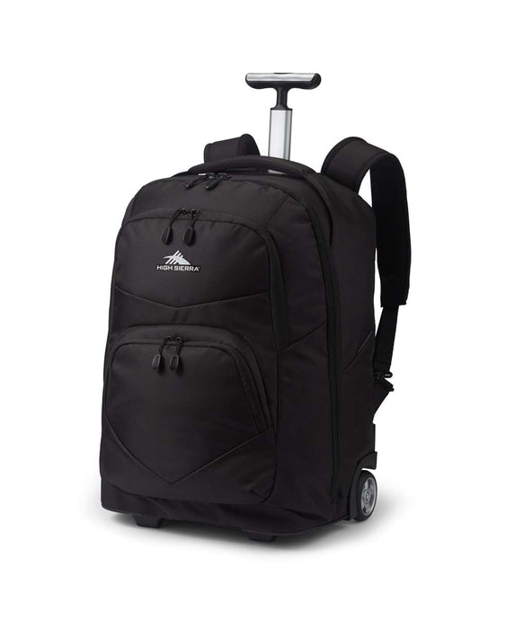 High Sierra Backpack Freewheel Pro Black