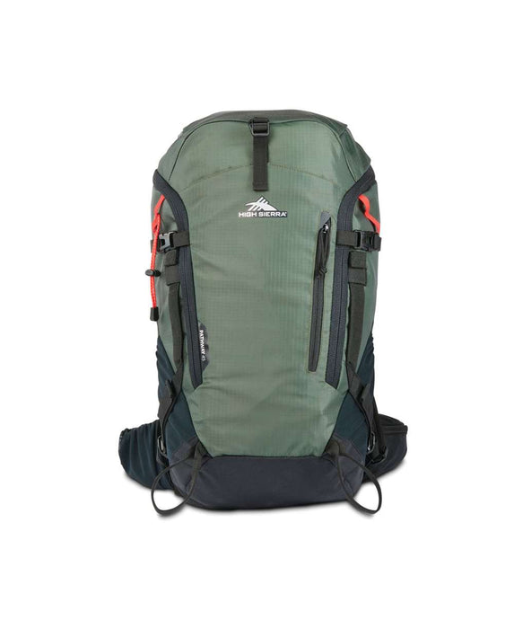 High Sierra Pathway 2.0 Backpack 45L Forest Green/Black