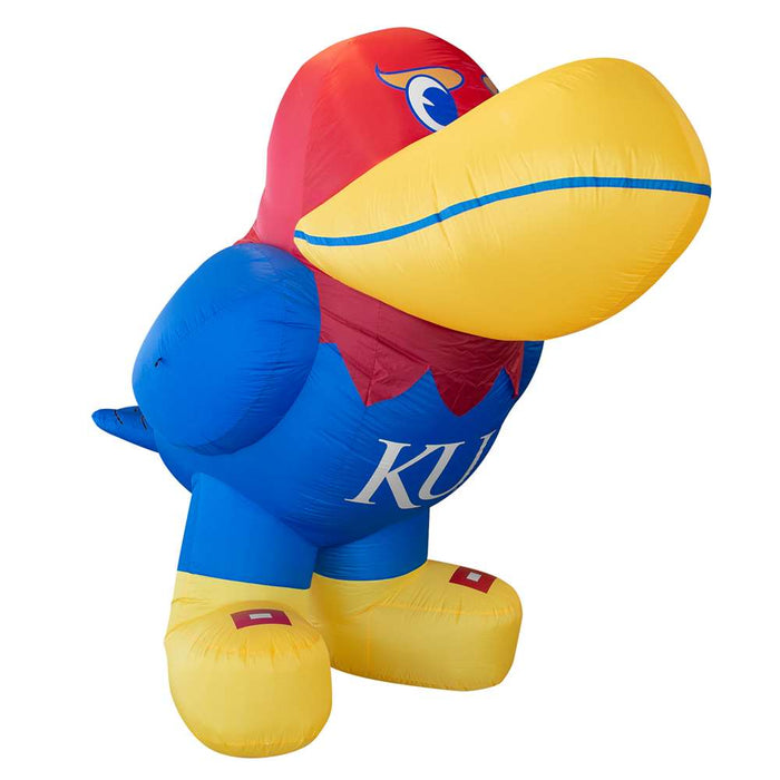 Kansas Jayhawks Inflatable Mascot 7 Ft Tall