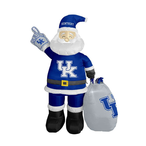 Kentucky Wildcats Inflatable Santa Claus 7 Ft Tall