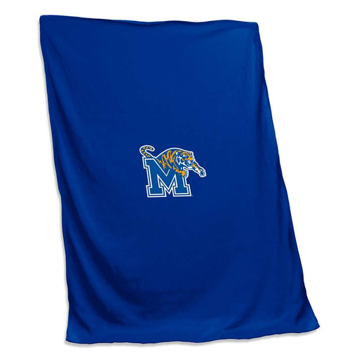 University of Memphis Tigers Sweatshirt Blanket 84 X 54 inches