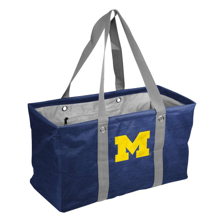 Michigan Wolverines Crosshatch Picnic Caddy