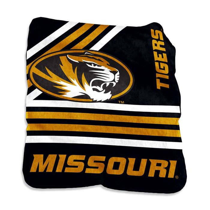 Missouri Tigers Raschel Throw Blanket  50X60 inches 178-26C