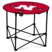 University of Nebraska Corn Huskers Round Folding Table with Carry Bag  99