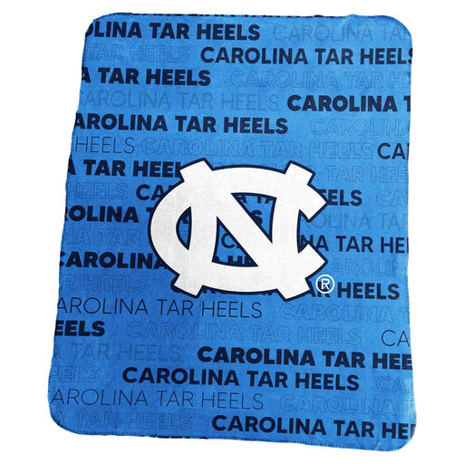 North Carolina Tar Heels Classic Fleece Blanket  50X60 inches 185-23C