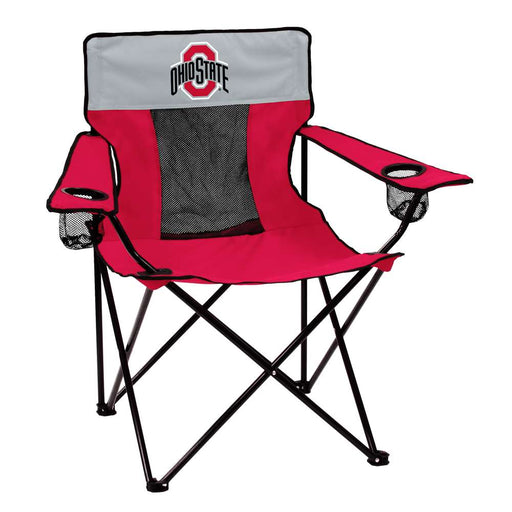 Ohio State Buckeyes Elite Folding Chair with Carry Bag