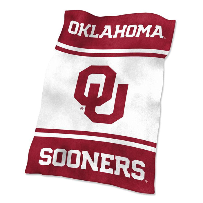 University of Oklahoma Sooners UltraSoft Blanket 84 x 54 inches