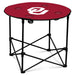 University of Oklahoma Sooners Round Folding Table with Carry Bag  99