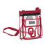 University of Oklahoma Sooners Clear Gameday Crossbody Tote Bag