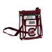 University of South Carolina Gamecocks Clear Gameday Crossbody Tote Bag