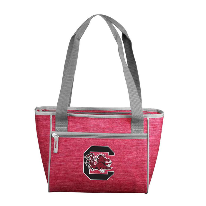 South Carolina Gamecocks Crosshatch 16 Can Cooler Tote Bag