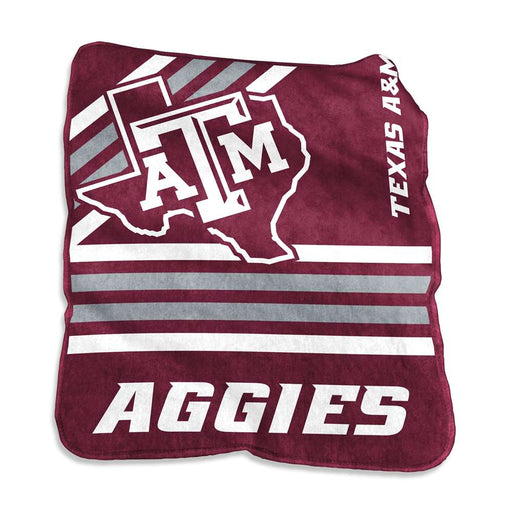 Texas A&M Aggies Raschel Throw Blanket