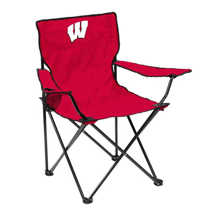 University of Wisconsin Badgers Quad Folding Chair with Carry Bag