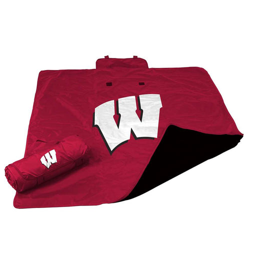 University of Wisconsin Badgers All Weather Blanket 60 X 50 inches