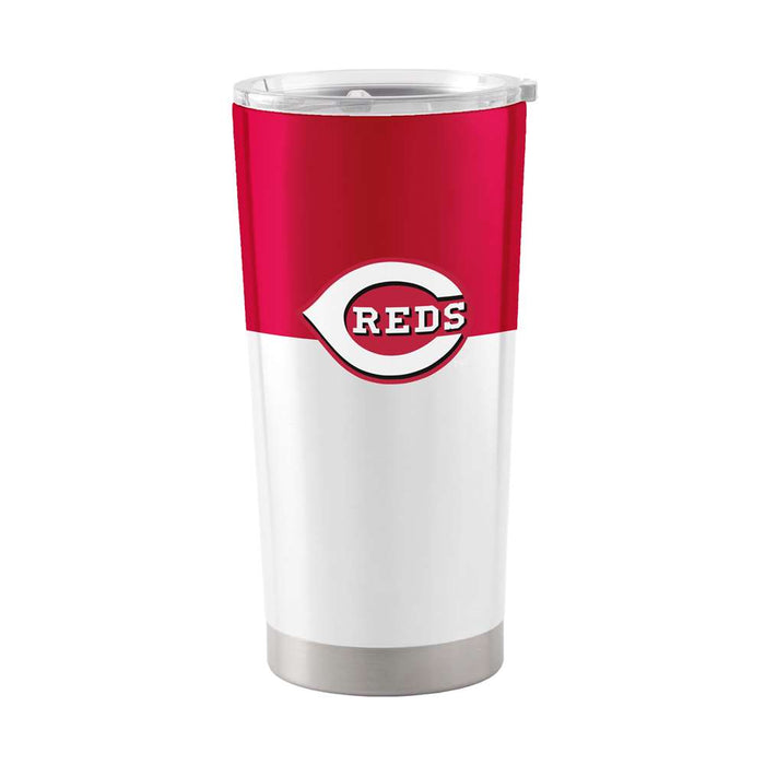 Cincinnati Reds 20oz Colorblock Stainless Tumbler