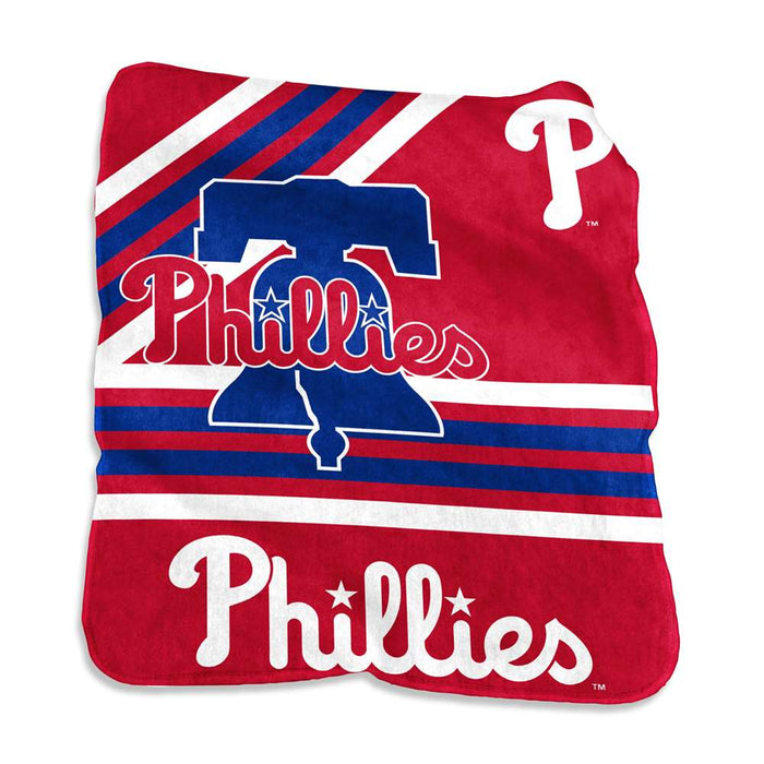 Philadelphia Phillies Raschel Throw Blanket - 50 X 60 inches  0