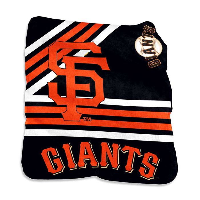 San Francisco Giants Raschel Throw Blanket - 50 X 60 inches  0