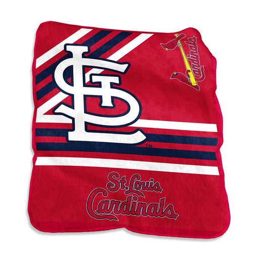 St. Louis Cardinals Raschel Thorw Blanket  48