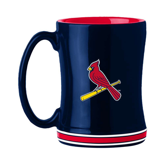 St. Louis Cardinals Navy 14oz Relief Mug