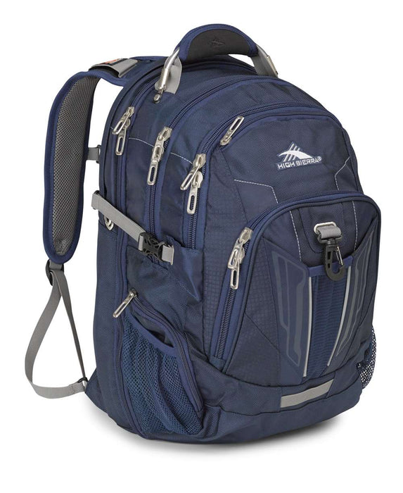 High Sierra Xbt Tsa Backpack True Navy/Charcoal