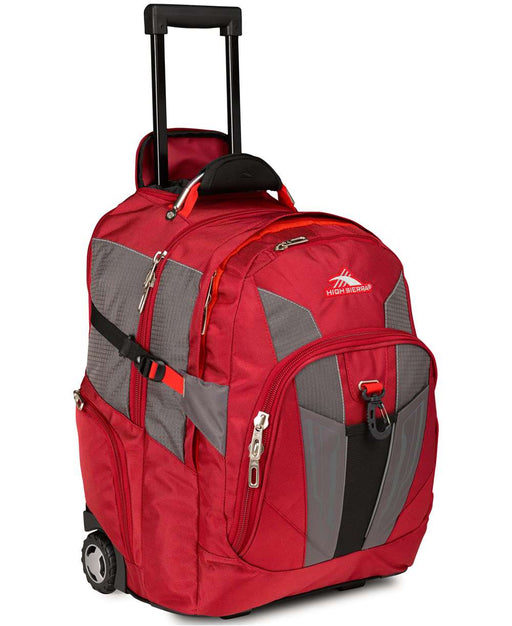 High Sierra Xbt Wheeled Backpack Carmine/Red Line/Black