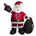 Atlanta Falcons Santa Clause Yard Inflatable 7 Ft Tall