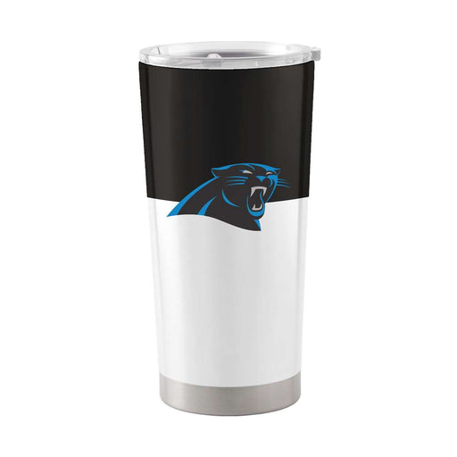 Carolina Panthers Colorblock 20oz Stainless Tumbler