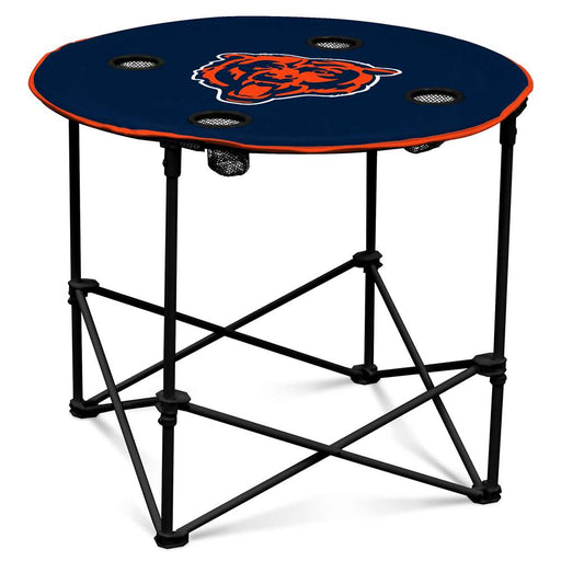 Chicago Bears Round Folding Table with Carry Bag  99