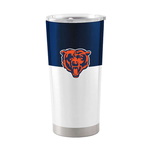 Chicago Bears Colorblock 20oz Stainless Tumbler