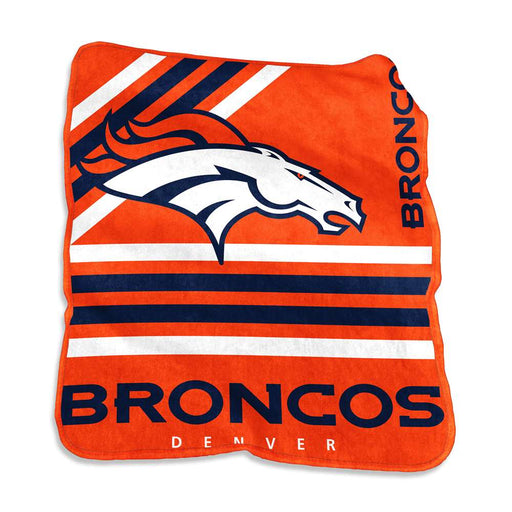 Denver Broncos Raschel Thorw Blanket  99