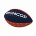 Denver Broncos Repeating Mini-Size Rubber Football