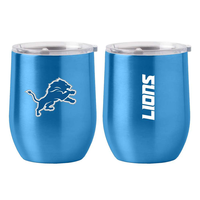 Detroit Lions 16oz Stainless Curved Beverage Tumbler