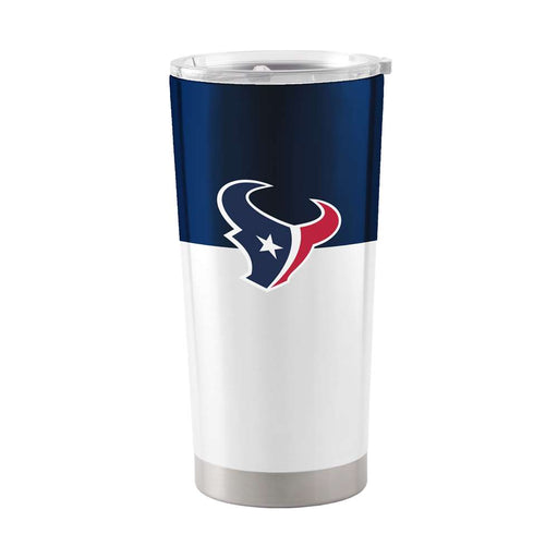 Houston Texans Colorblock 20oz Stainless Tumbler