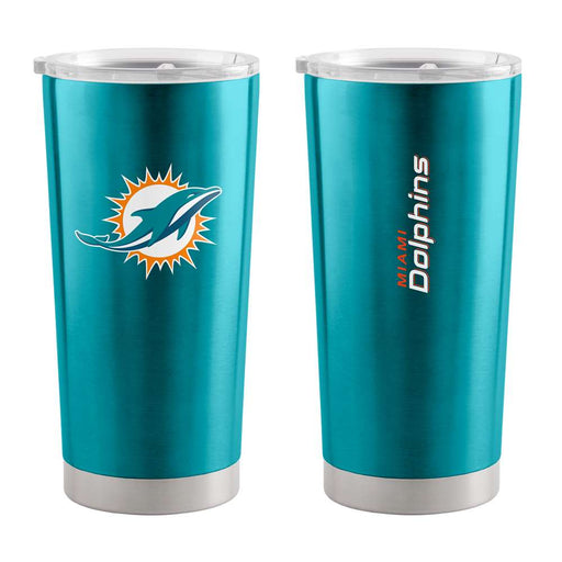 Miami Dolphins 20oz Gameday Stainless Tumbler