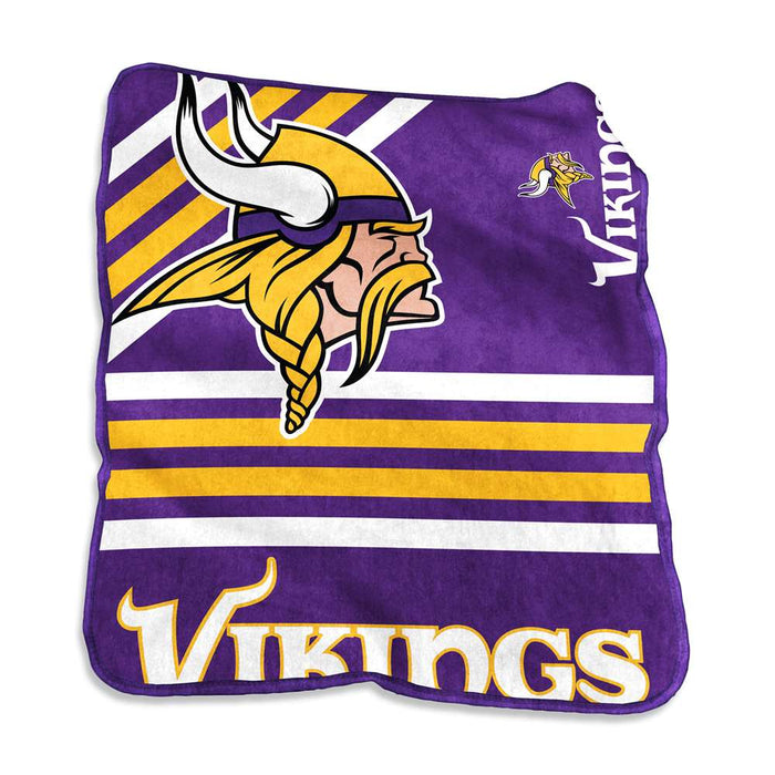 Minnesota Vikings Raschel Thorw Blanket  99