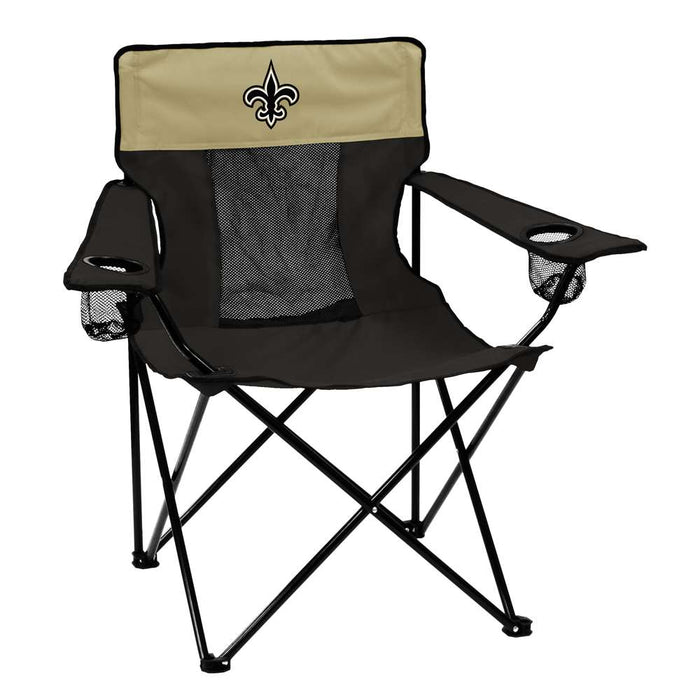 New Orleans Saints Elite Folding Chair with Carry Bag