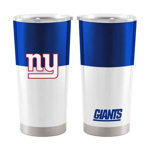 New York Giants 20oz Colorblock Stainless Tumbler