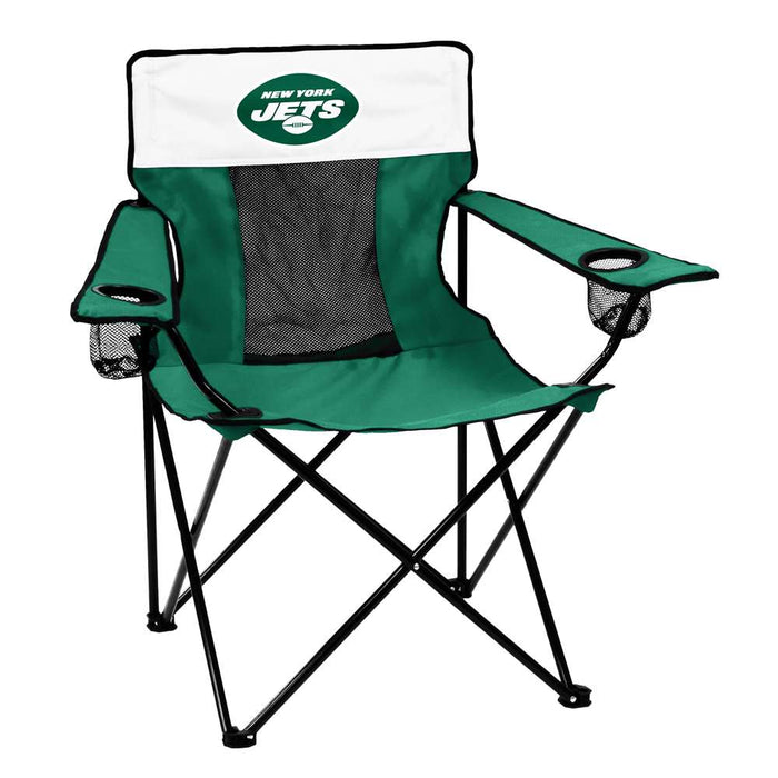 New York Jets Elite Folding Chair with Carry Bag