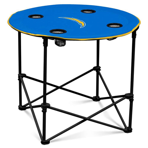 Los Angeles Chargers Round Folding Table with Carry Bag  239