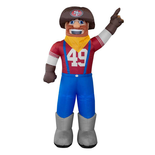 San Francisco 49ers Inflatable Mascot 7 Ft Tall