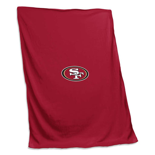 San Francisco 49ers Sweatshirt Blanket 54 X 80 Inches