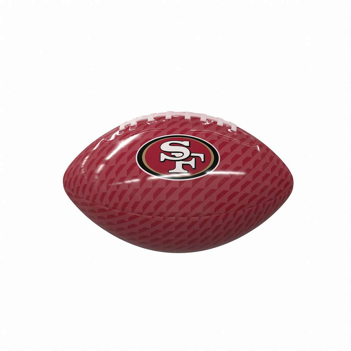 San Francisco 49ers Carbon Fiber Mini-Size Glossy Football