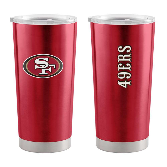 San Francisco 49ers 20oz Gameday Stainless Steel Tumbler