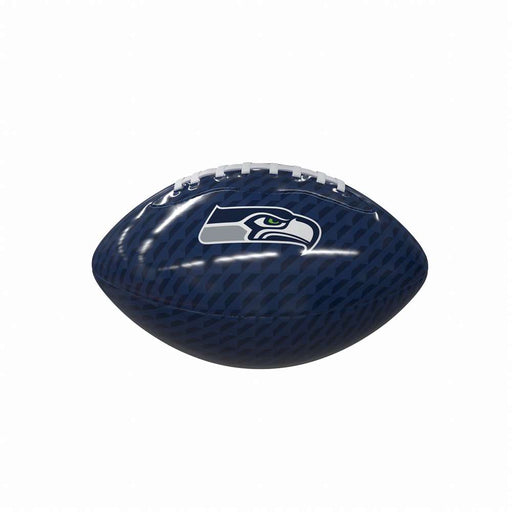 Seattle Seahawks Carbon Fiber Mini-Size Glossy Football